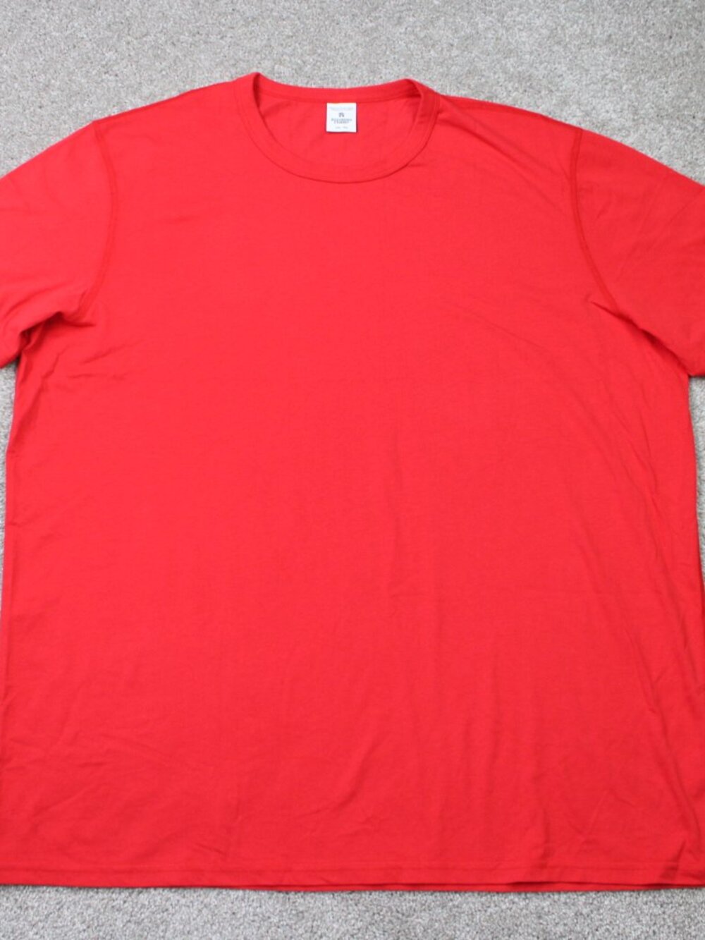 Reigning Champ T-Shirt Mens 2XL XXL Red 100% Cotton Crewneck Short Sleeve Tee